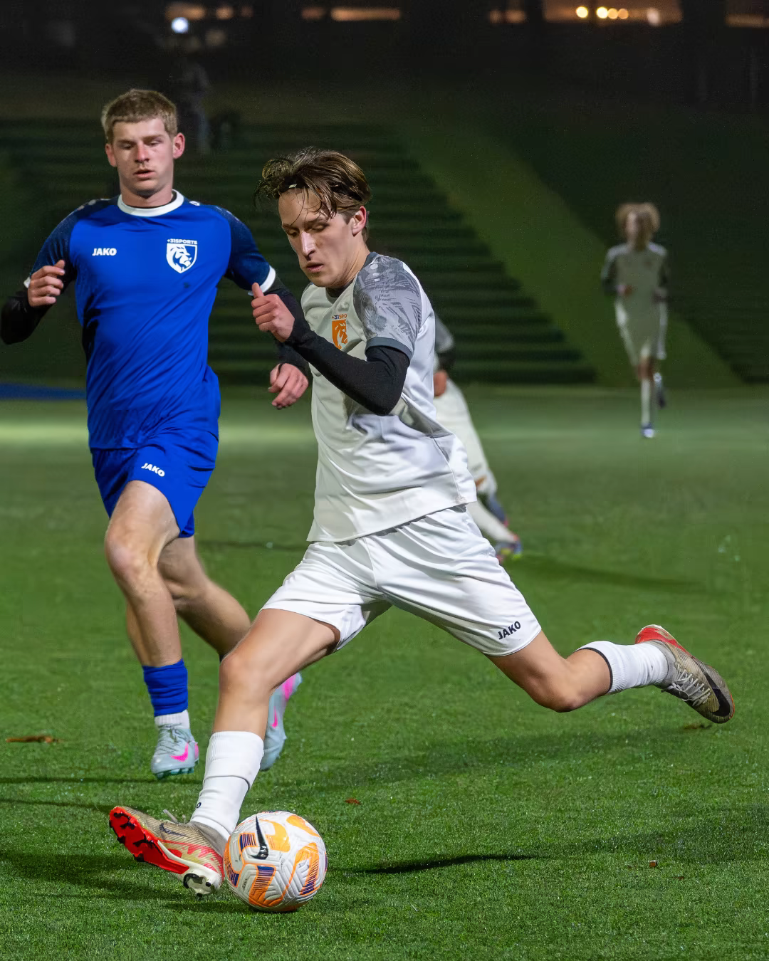 Thom Keasberry playing soccer