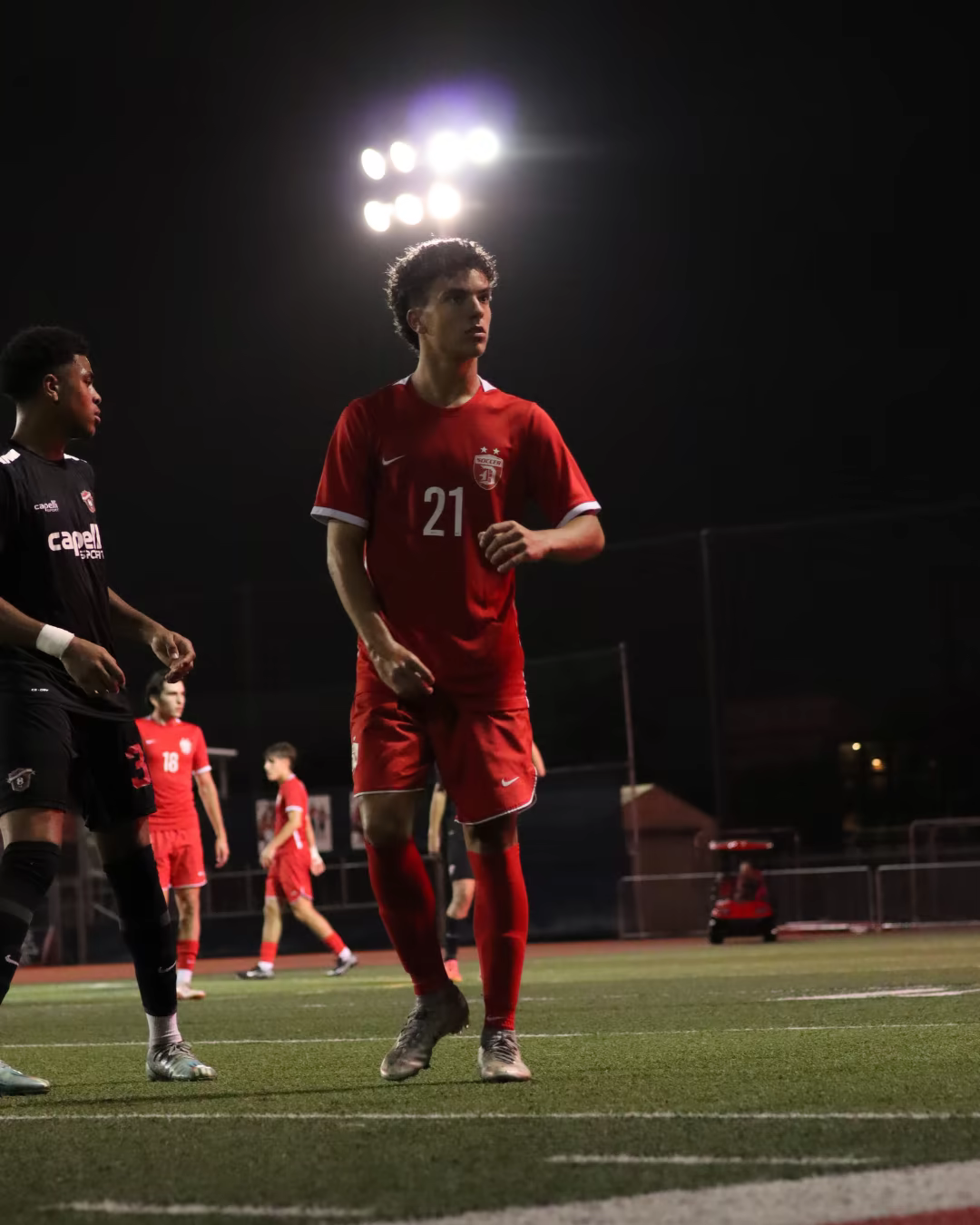 Manuel Benen on the soccer field