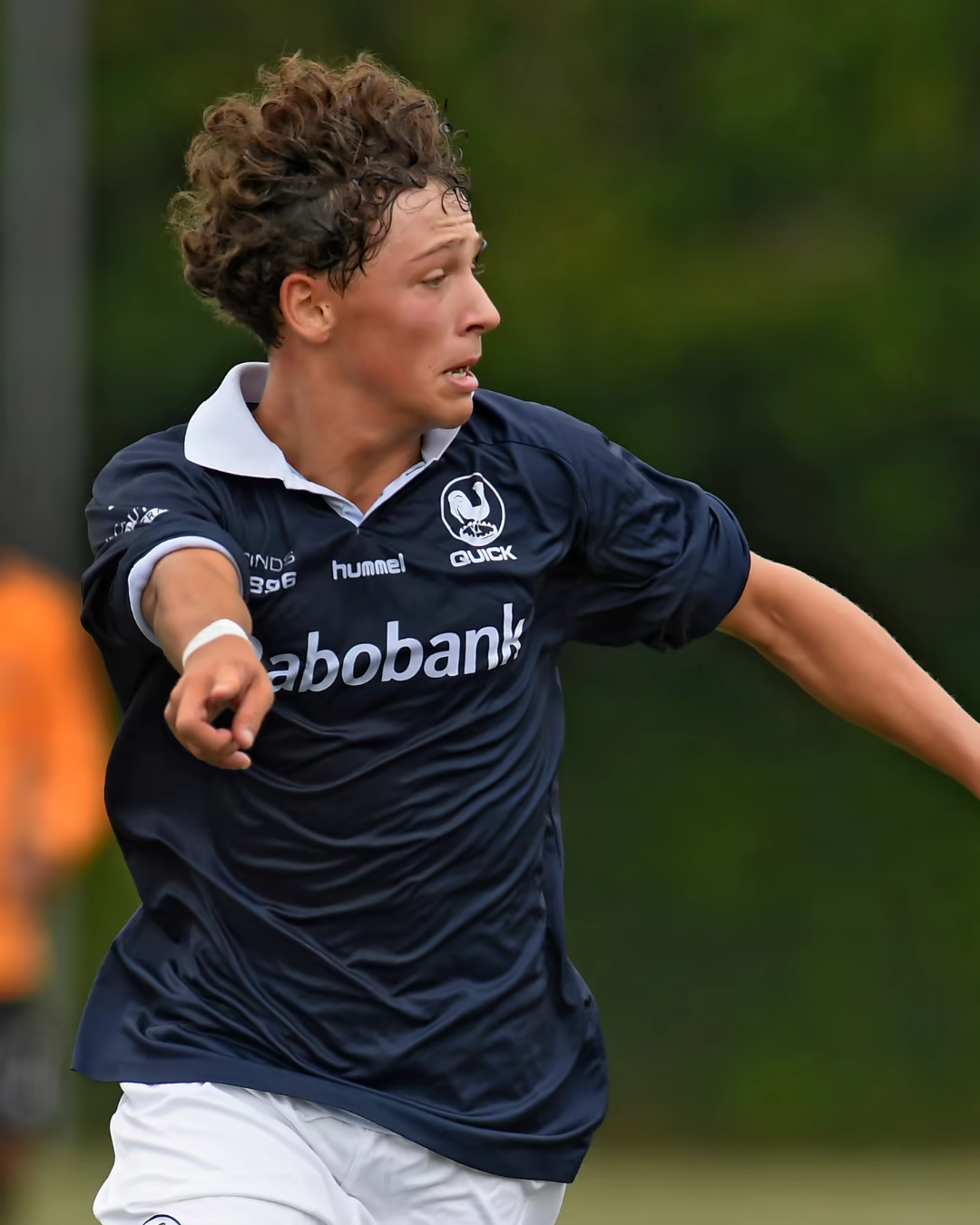 Leonardo Siepi playing soccer