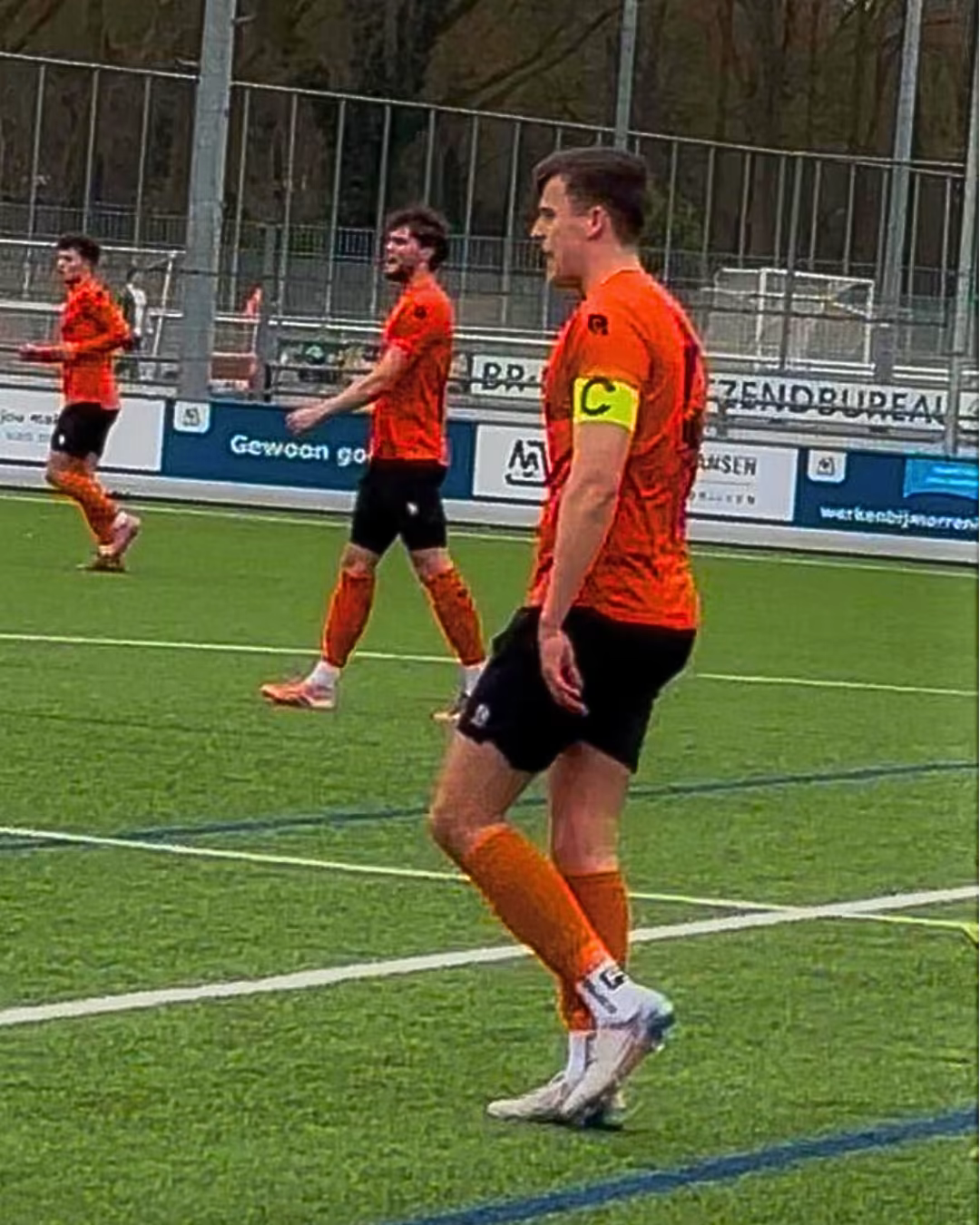 Niels van Haren on the soccer field