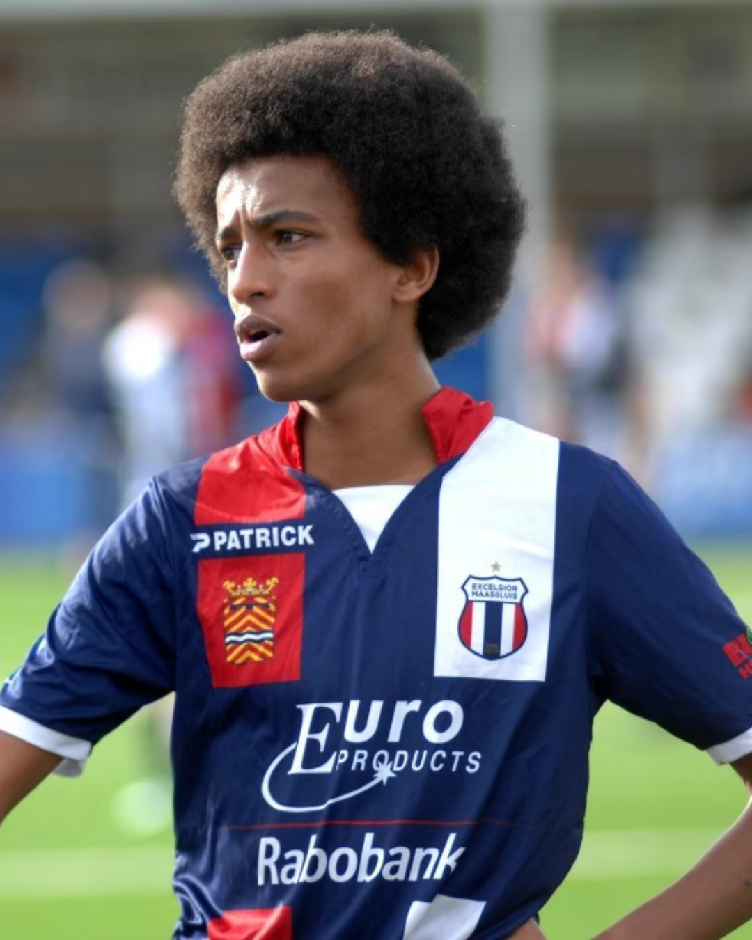 Eliab Ghebreab on the soccer field