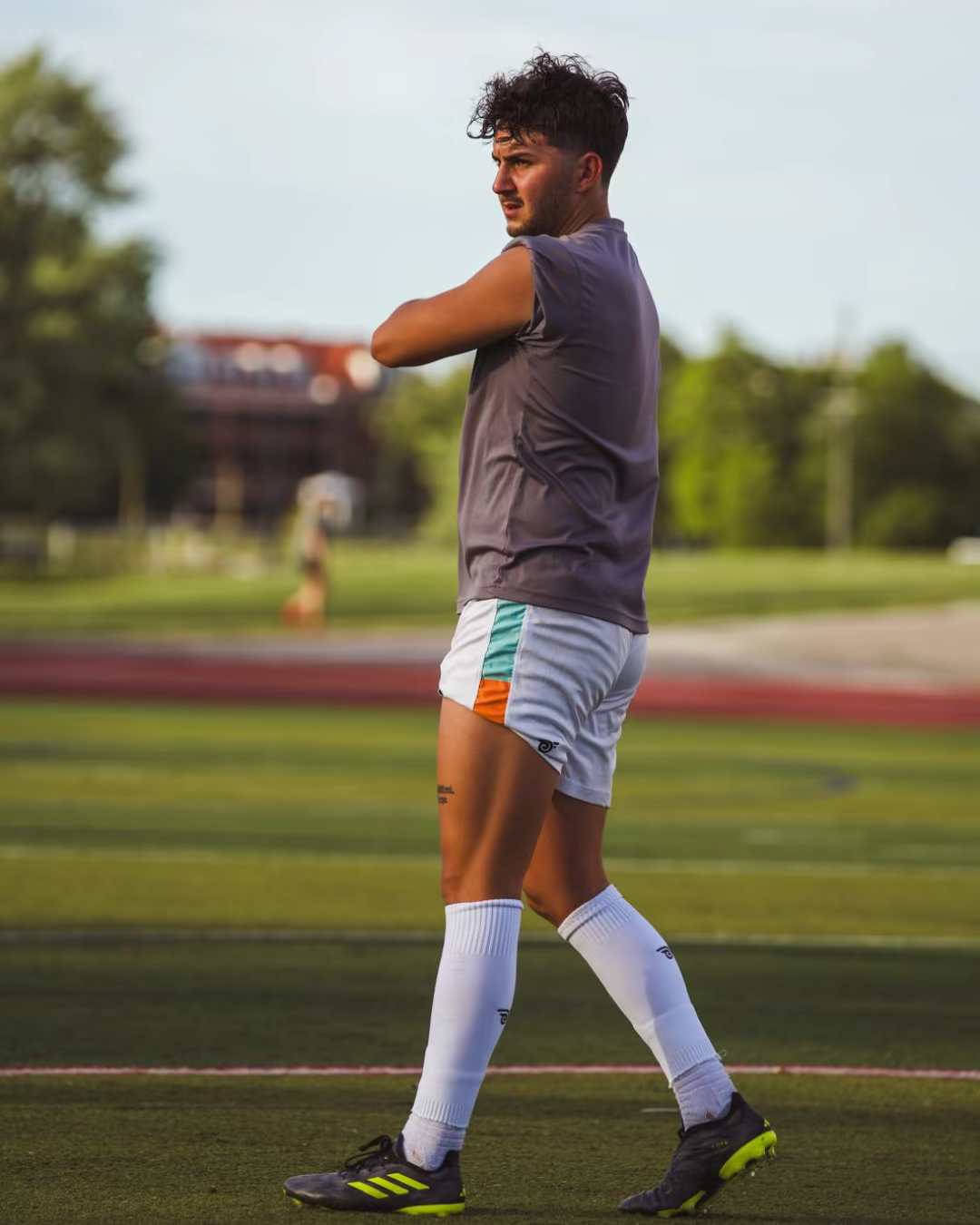 Damian Iamarino on the soccer field