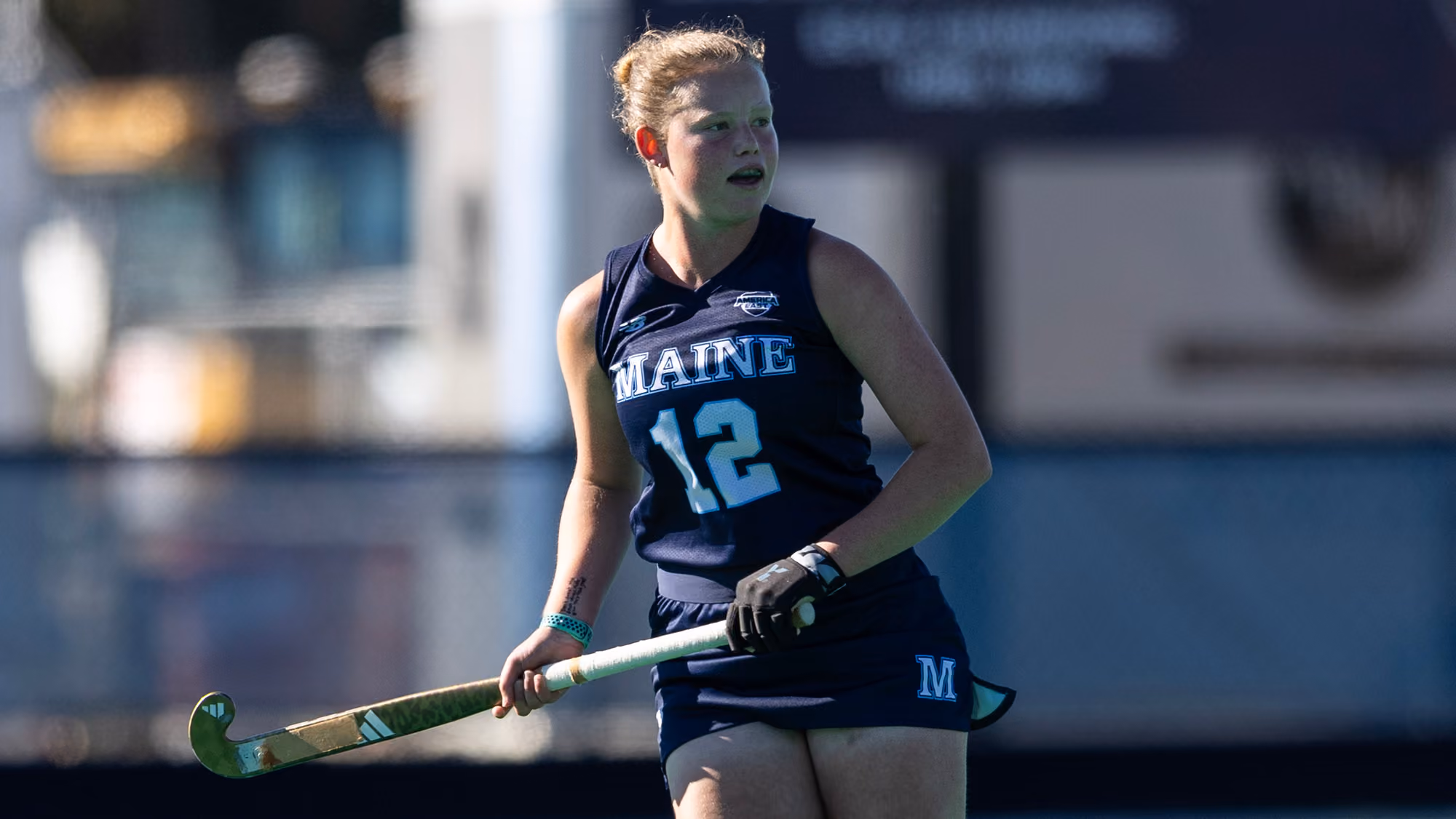Nicole Kowalewski in actie voor University of Maine