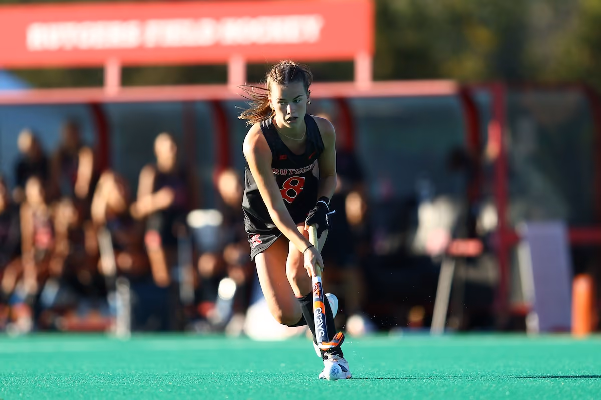 Martha Goodridge in actie voor Rutgers University