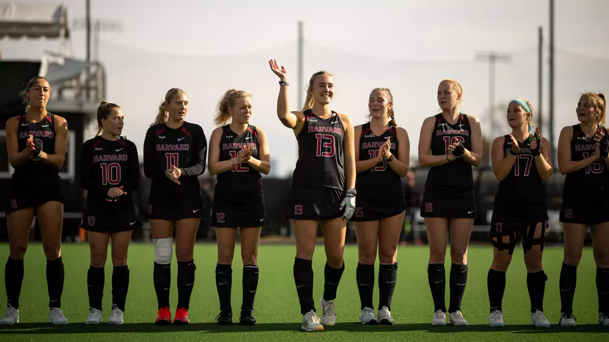 Brooke Chandler playing for Harvard University