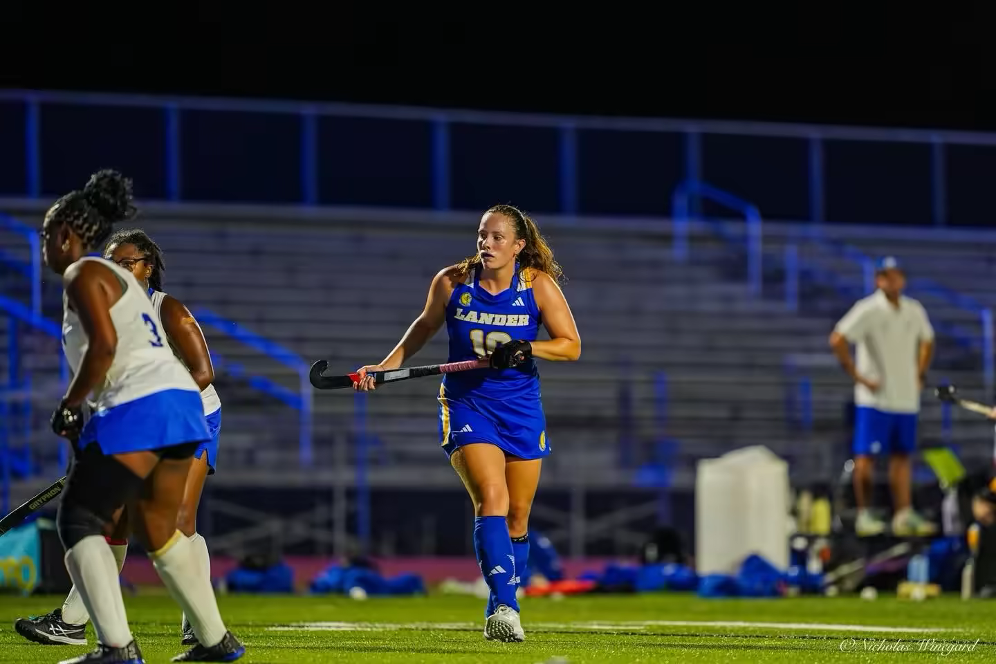 Nienke Meima playing for Lander University