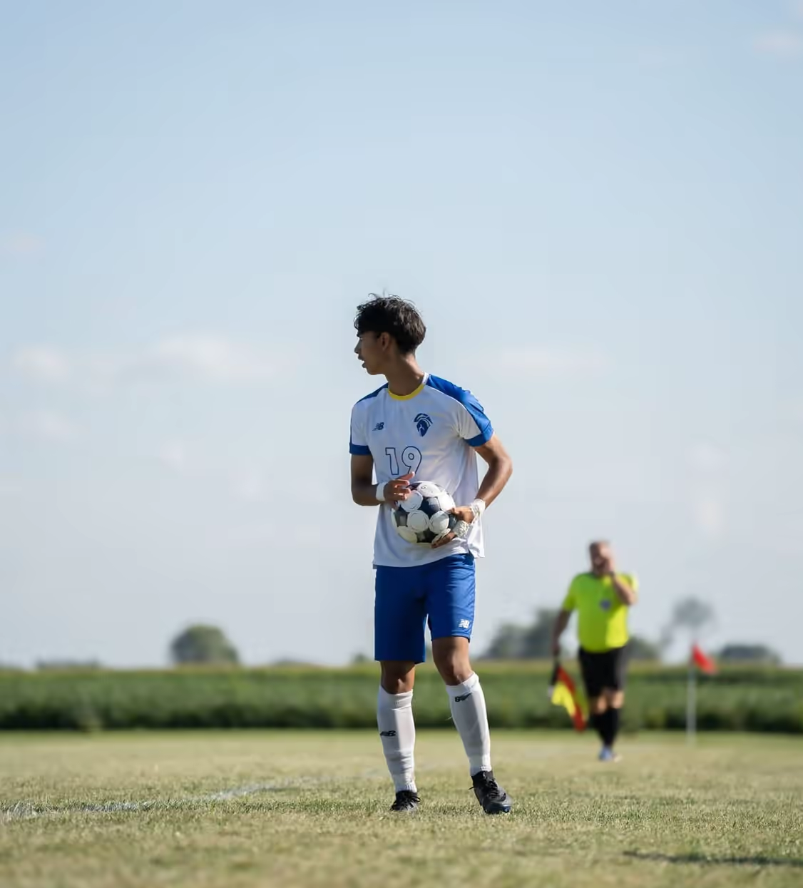 Abran Kooistra speelt collegevoetbal voor North Iowa Area Community College