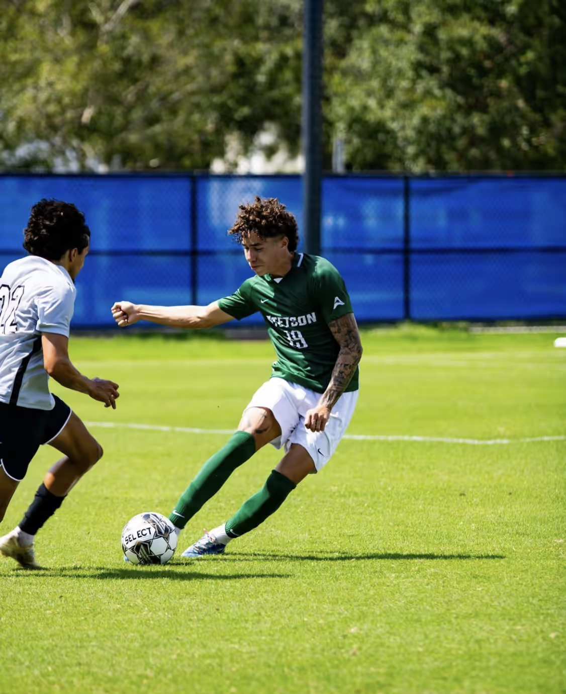 Mauricio Restrepo speelt collegevoetbal voor Stetson University