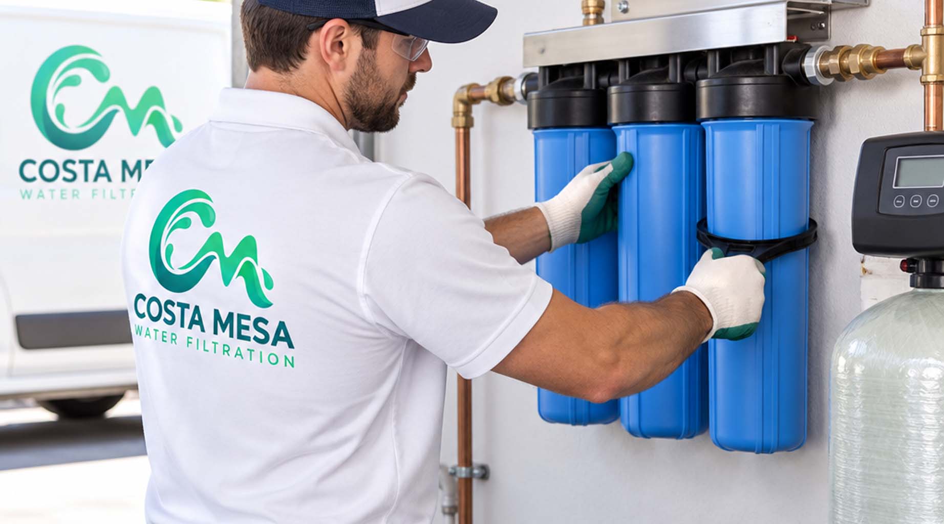 Clean water in a Costa Mesa home