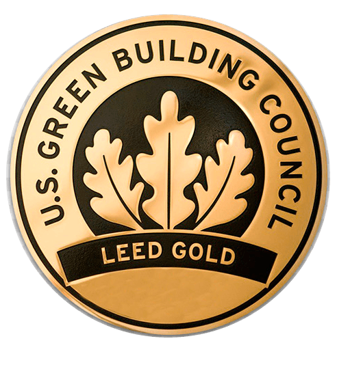 LEED Gold certification badge