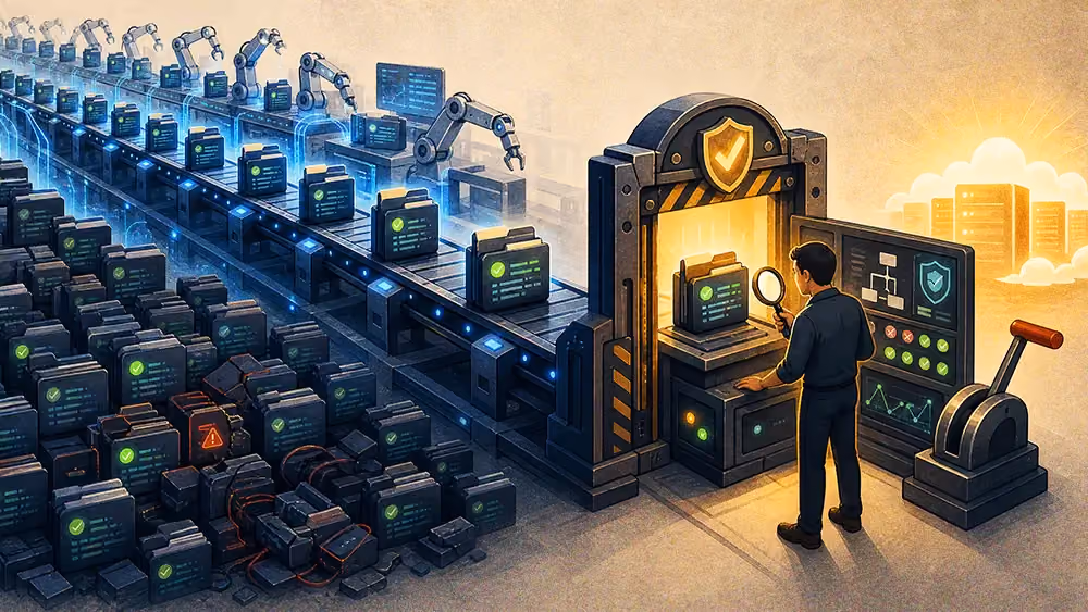 AI Can Write the Pull Request in Minutes. The Bottleneck Now Is Deciding Whether to Ship It.