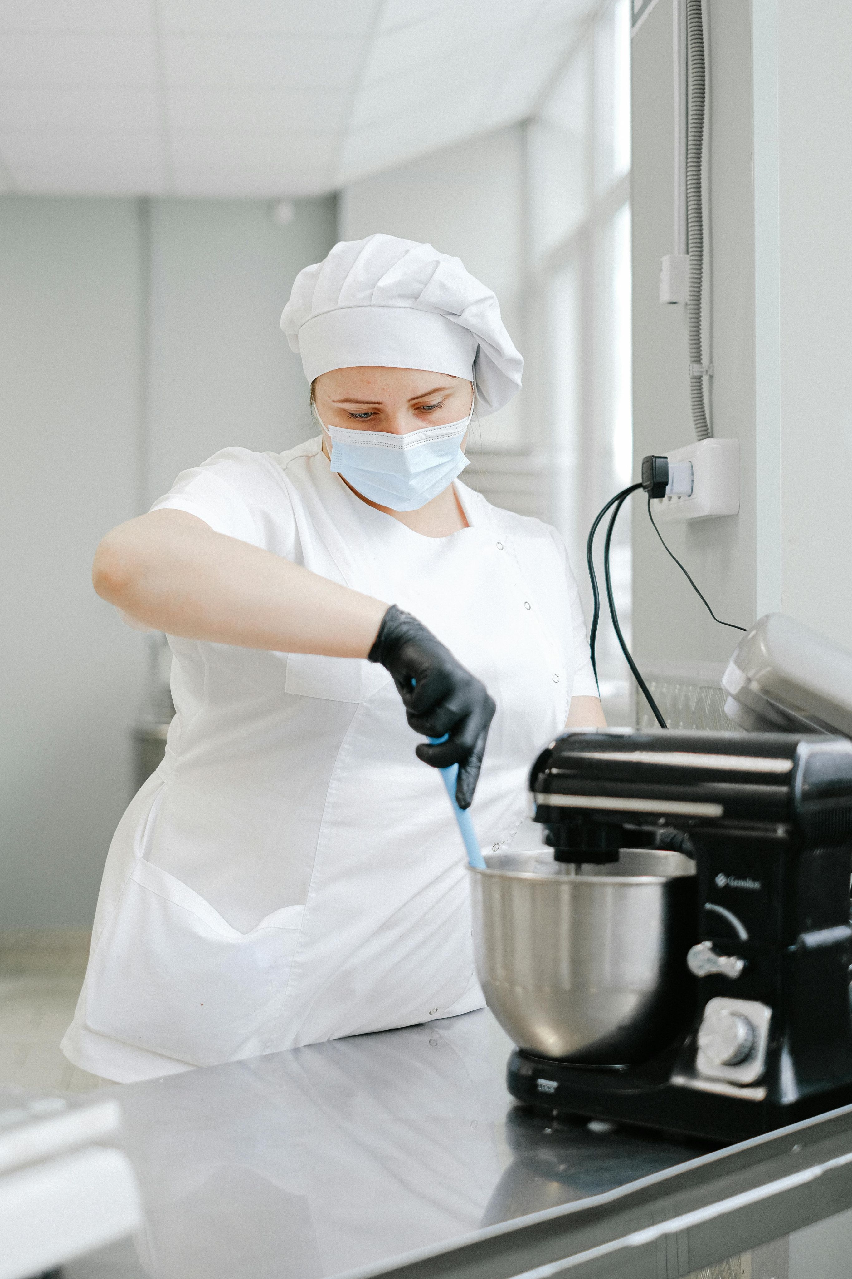 Professional kitchen work environment