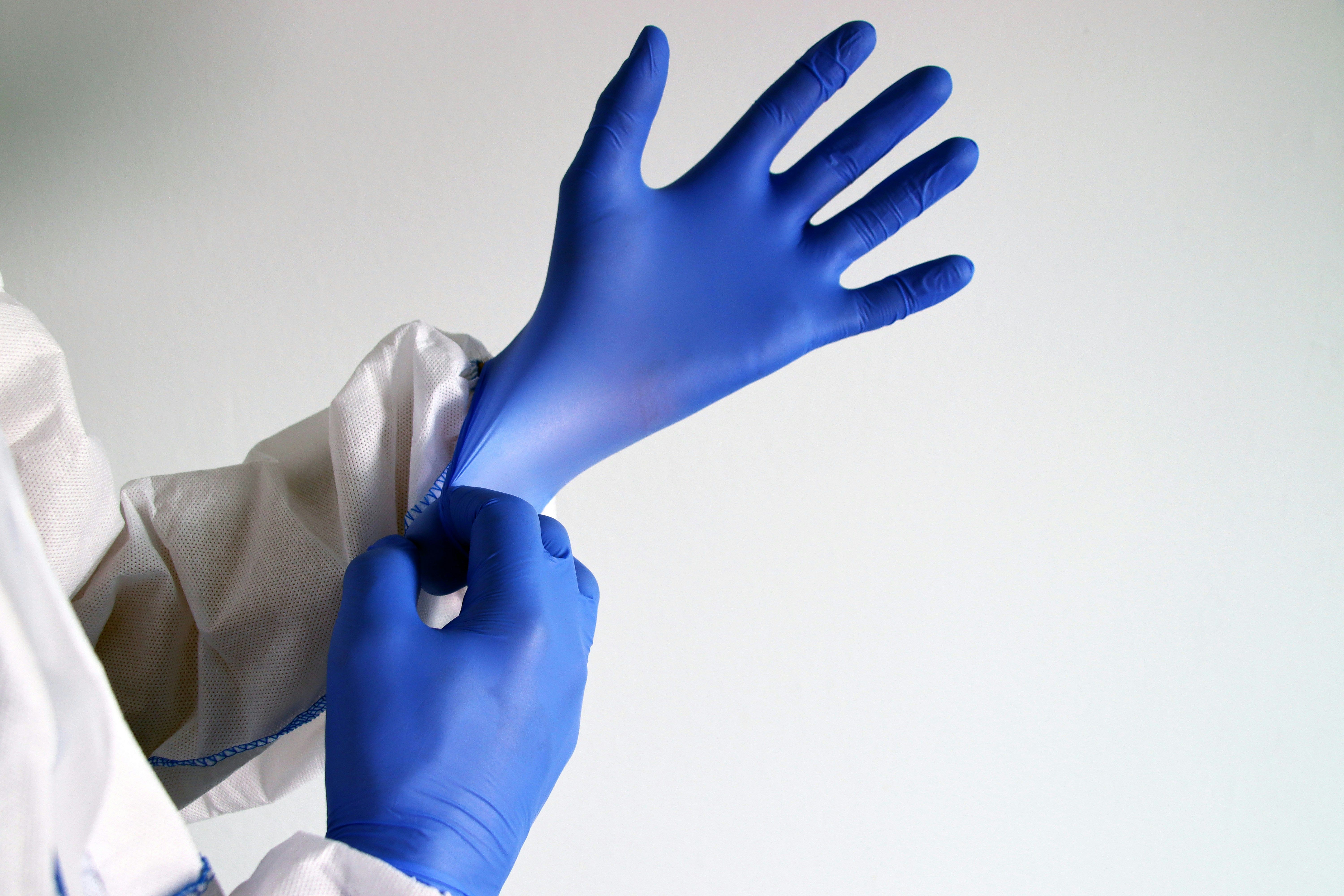 Medical professional in a clinical environment