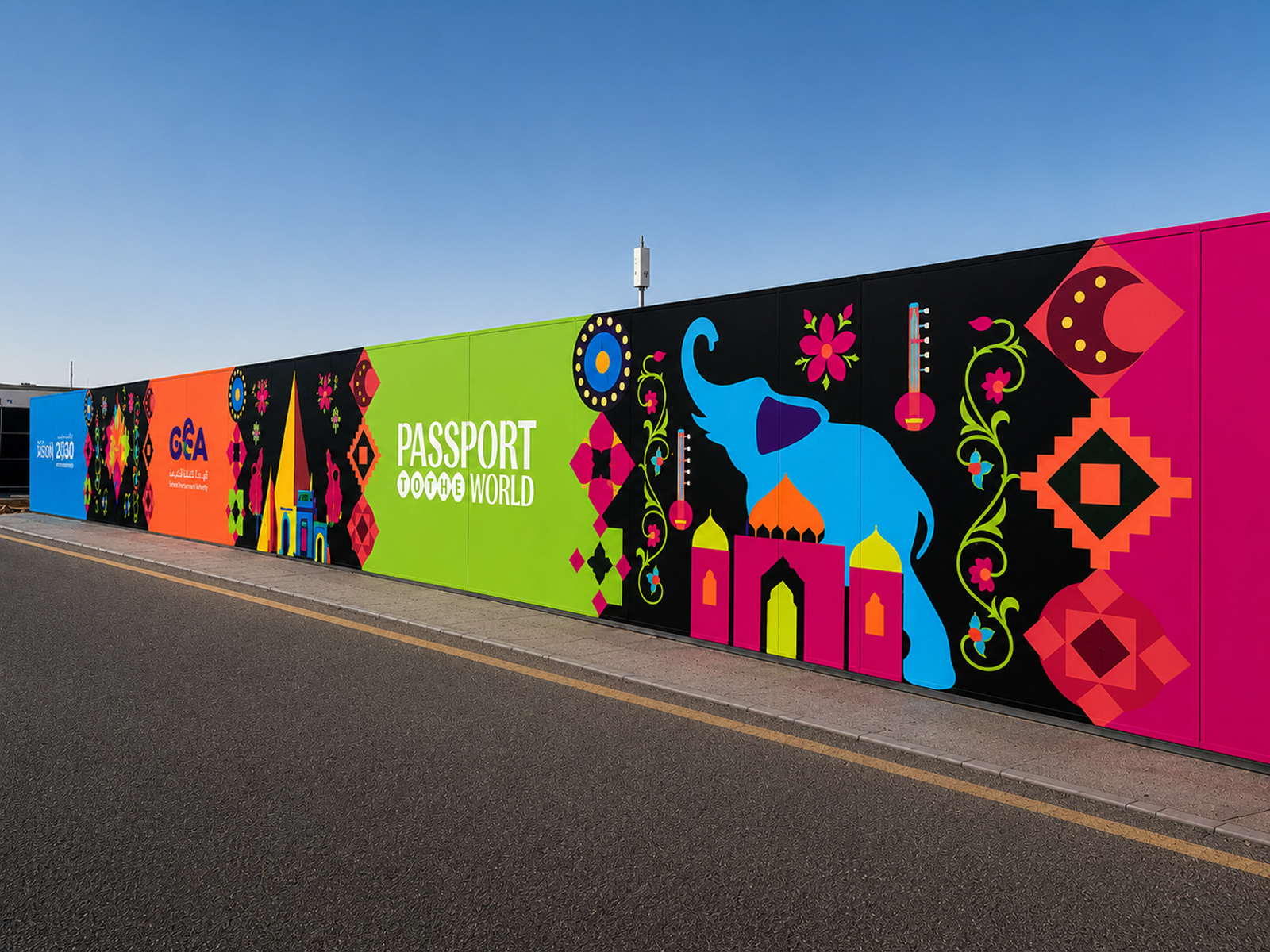 GEA Construction Site Hoarding