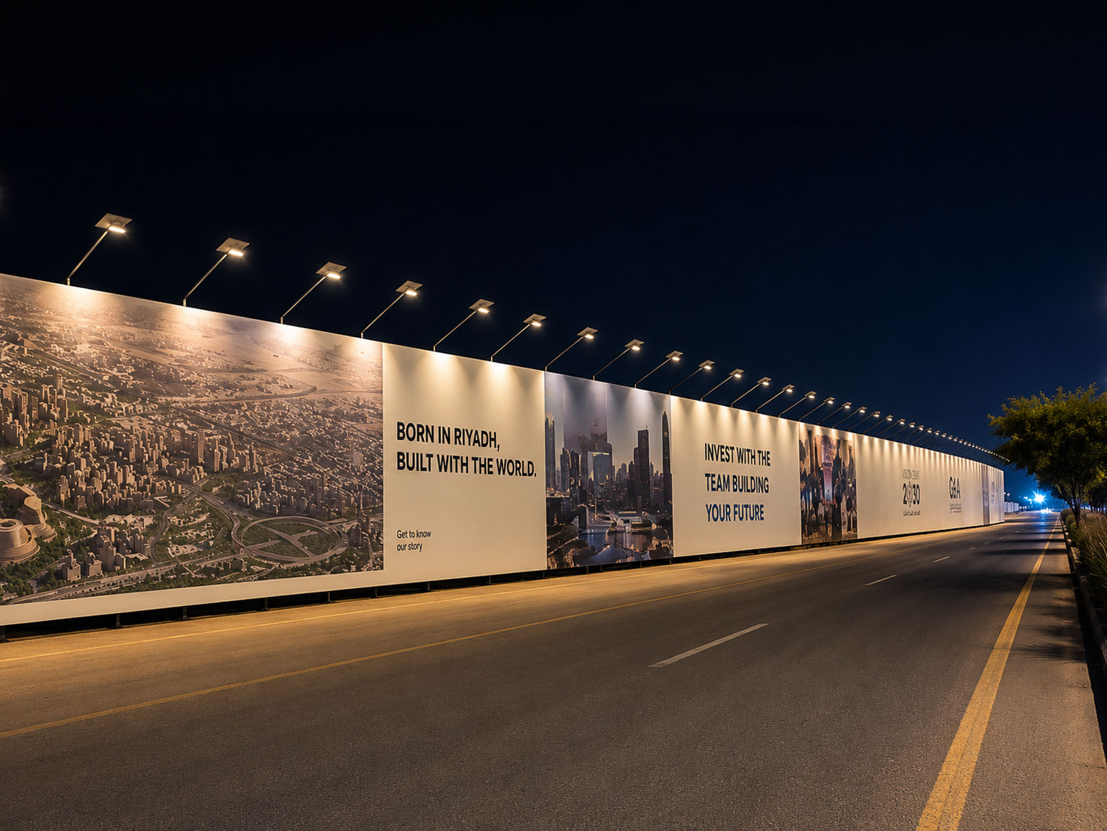 New Murabba: Downtown Riyadh Site Hoarding