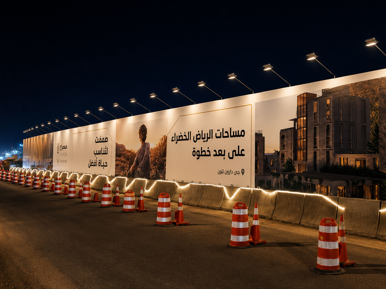 New Murabba: Downtown Riyadh Site Hoarding
