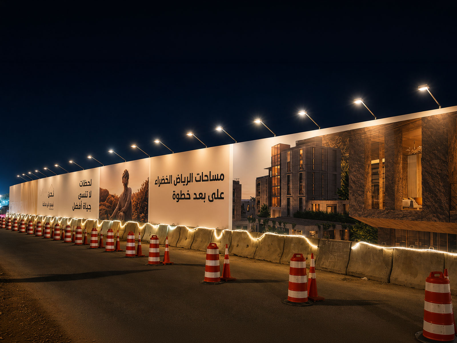New Murabba: Downtown Riyadh Site Hoarding