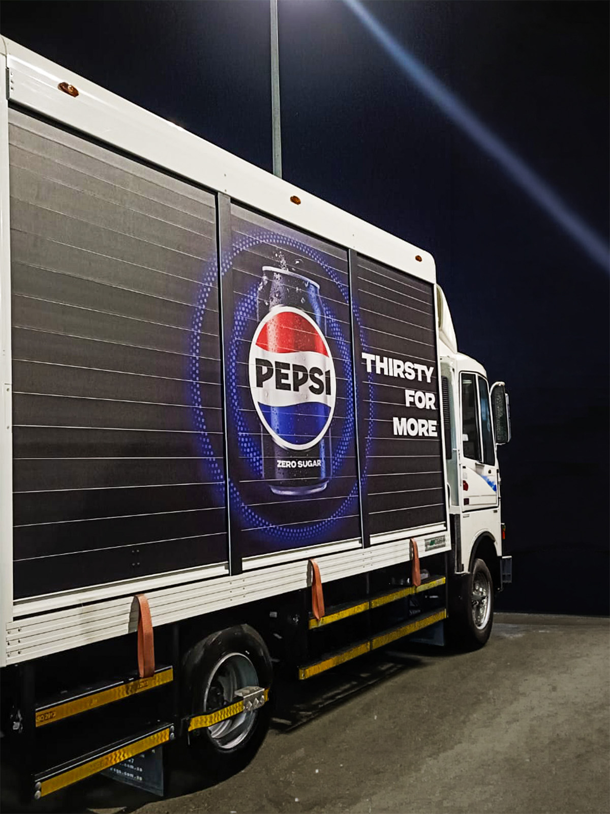 PepsiCo Fleet Branding: Multi-Brand Delivery Trucks