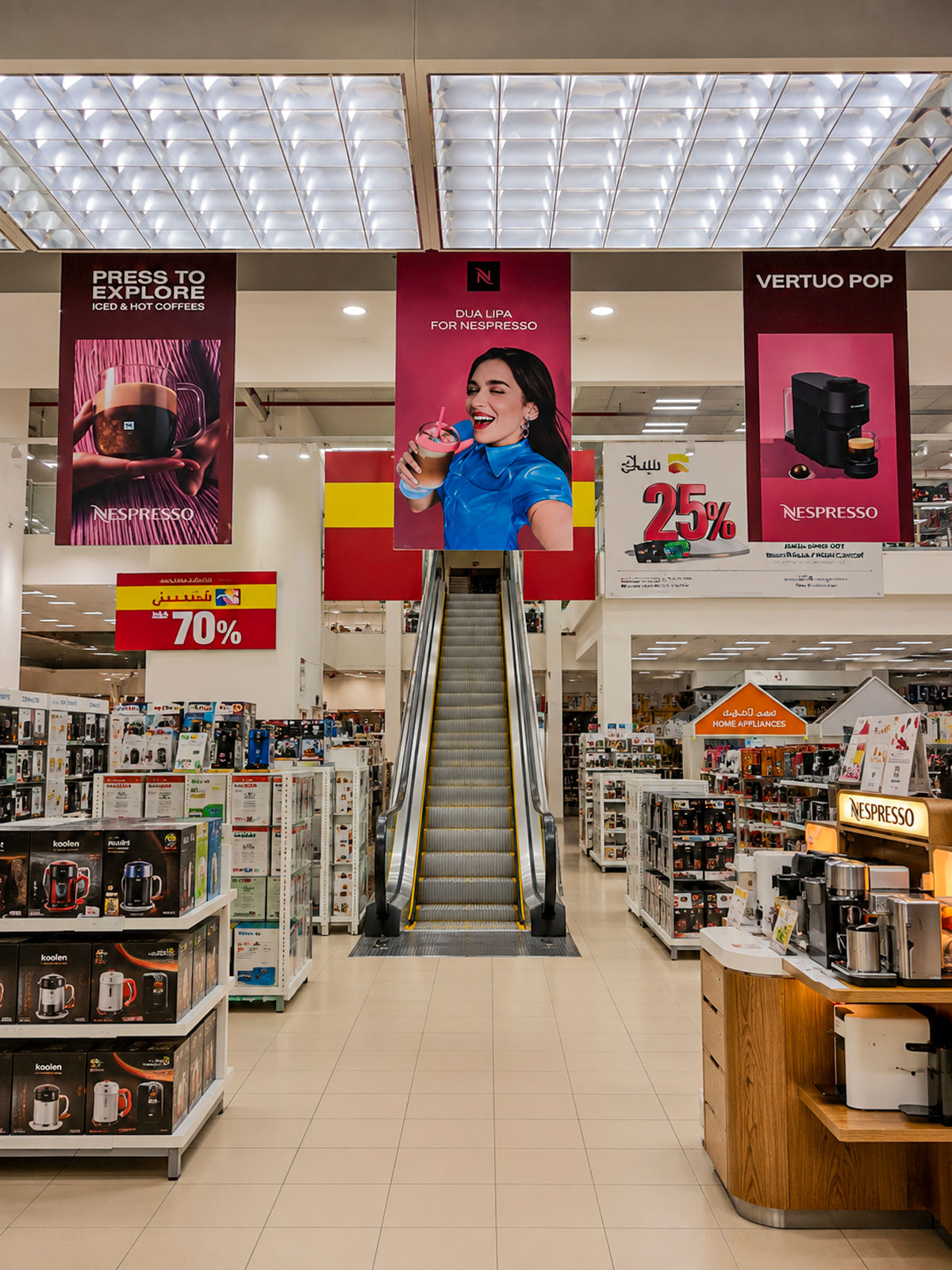 Altavia: Nespresso In-Store Campaign Signage