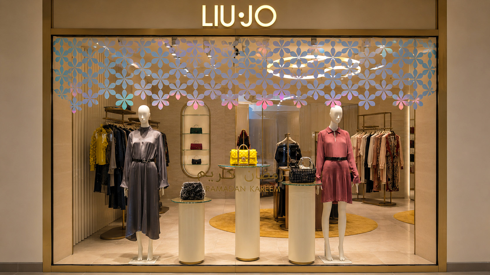 LIU·JO: Ramadan Storefront Branding