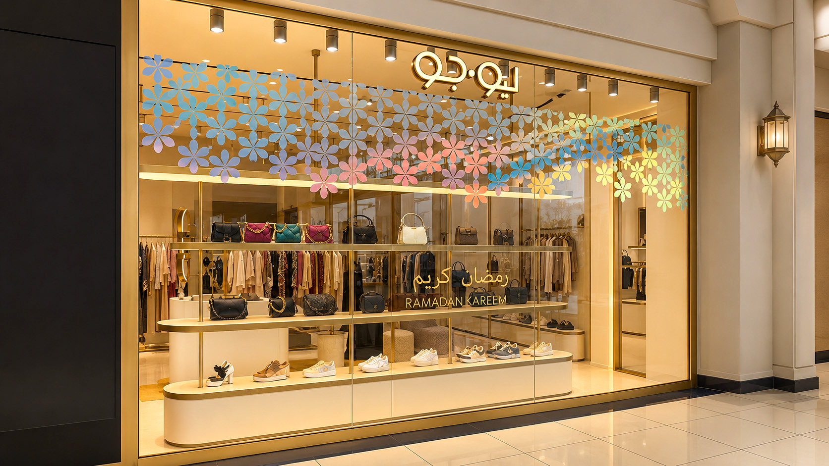 LIU·JO: Ramadan Storefront Branding