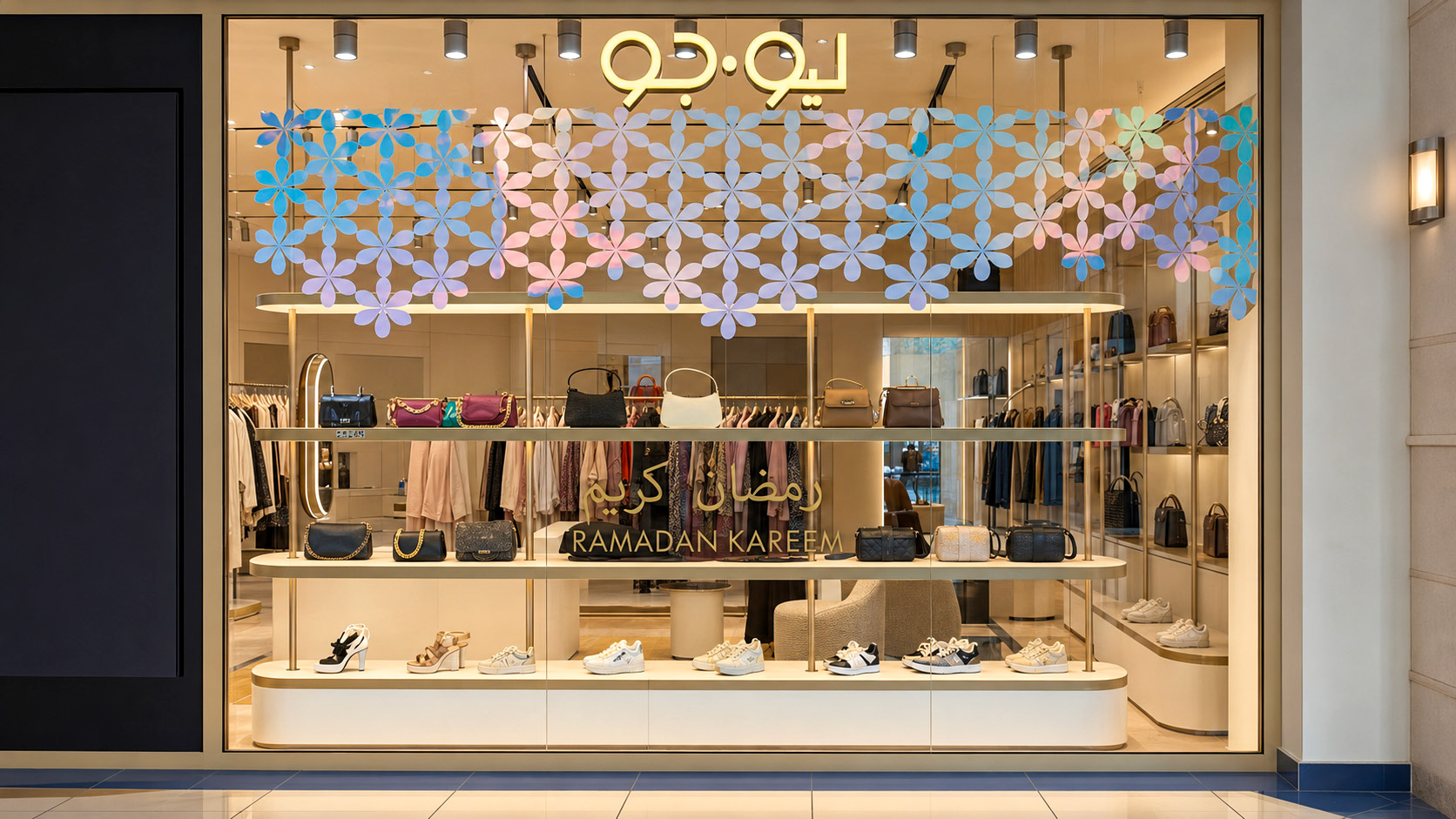 LIU·JO: Ramadan Storefront Branding