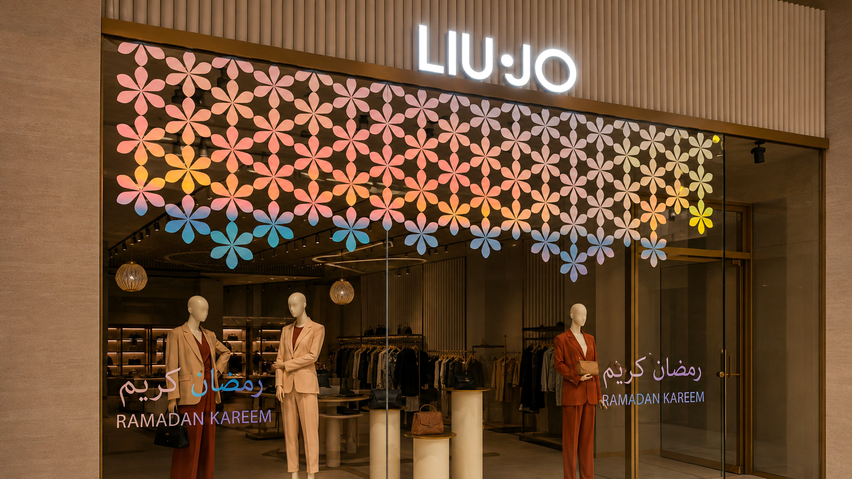 LIU·JO: Ramadan Storefront Branding
