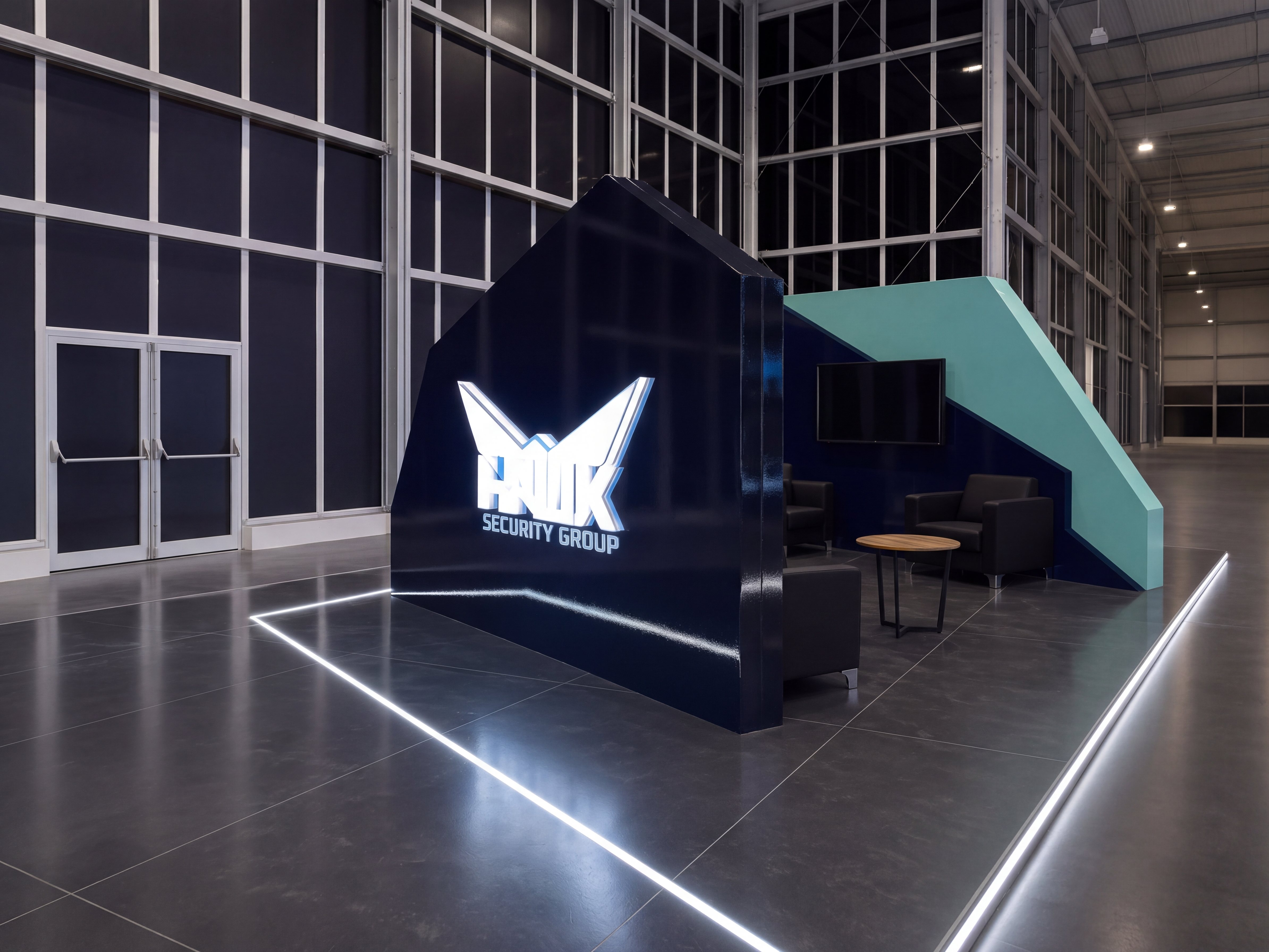 HAWK.GG & HAWK Security Group: Exhibition Booth