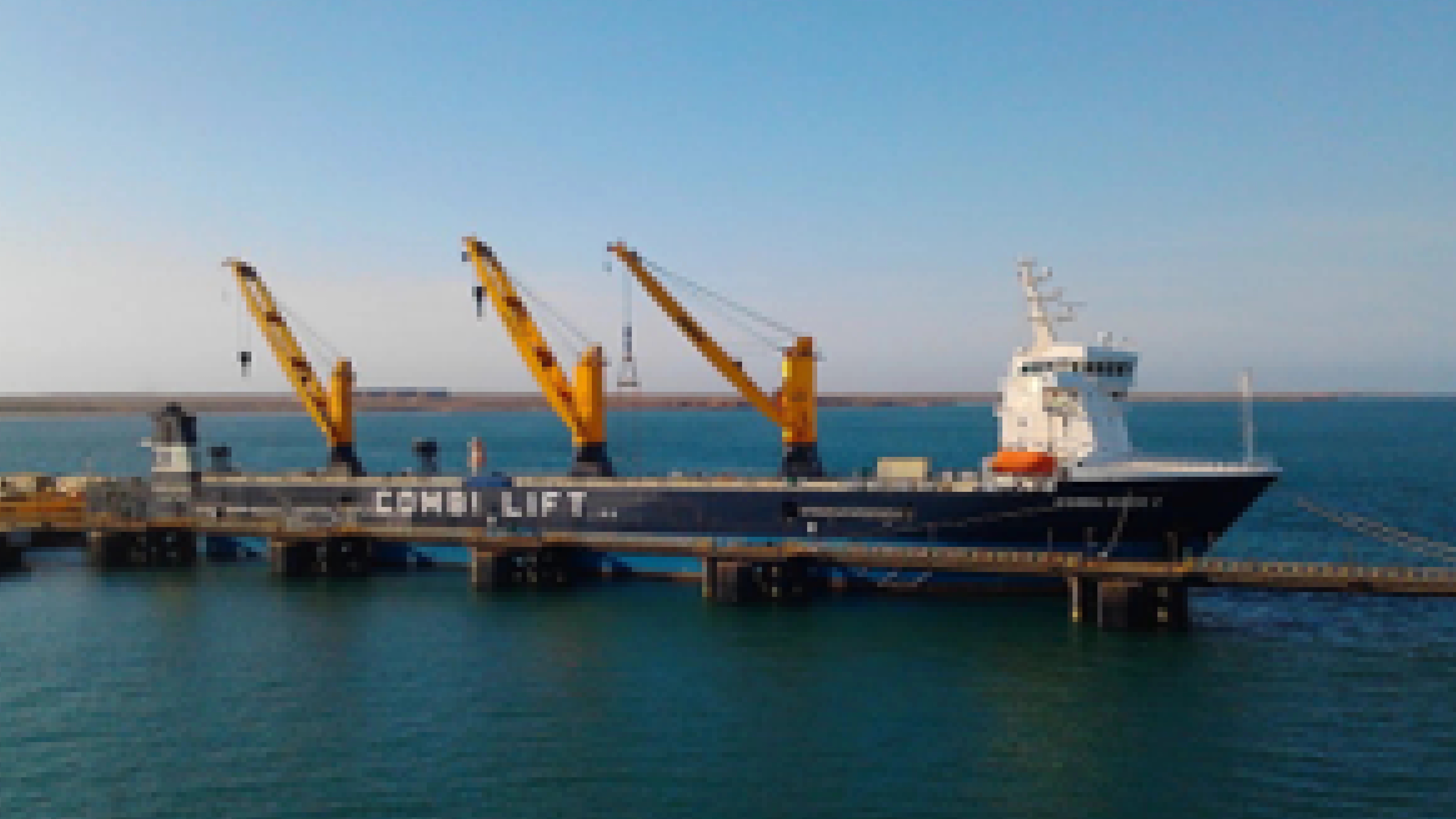 Gorgon Pioneer Materials Offloading Facility