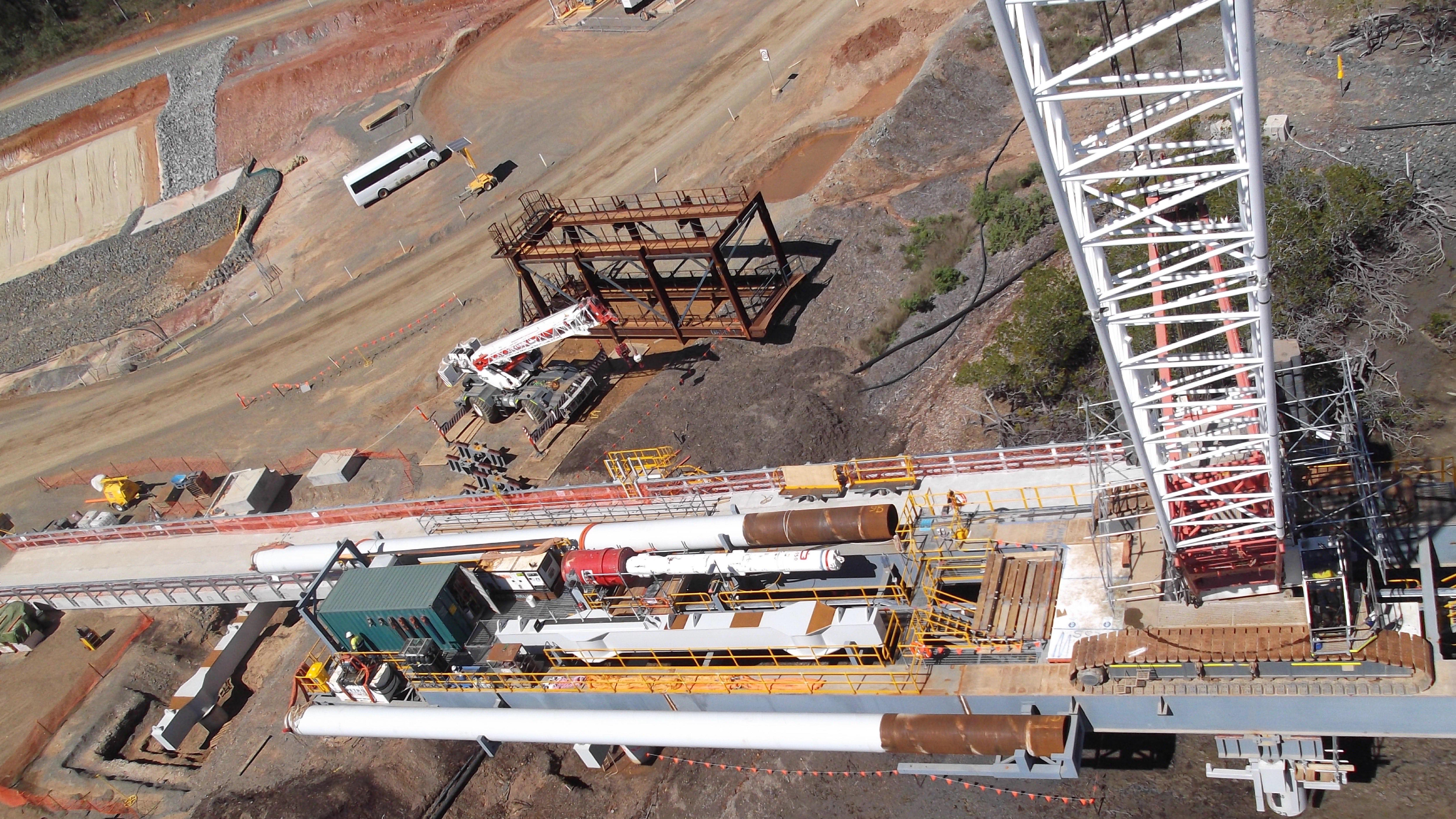 Gladstone LNG Jetty Travellers
