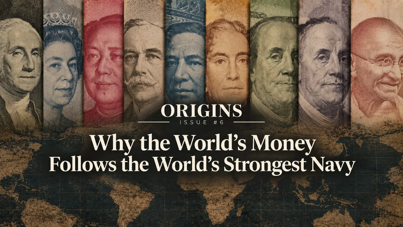 Origins Issue #6: Why the World's Money Follows the World's Strongest Navy