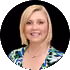 Headshot of a smiling woman with blonde hair