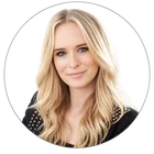 Headshot of a blonde woman