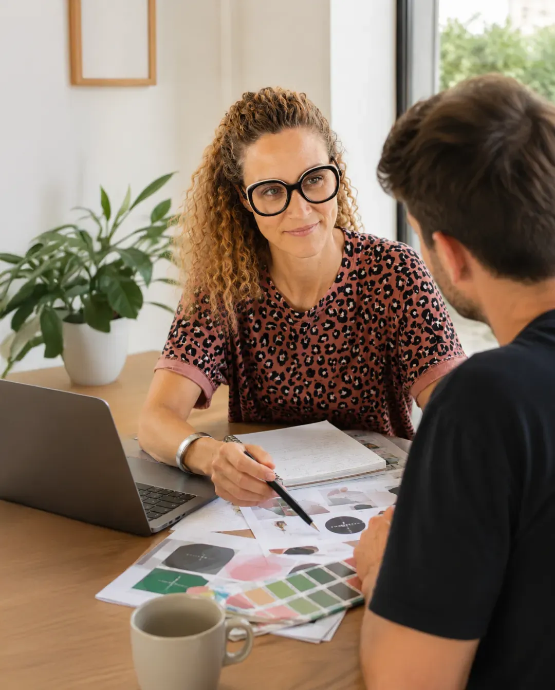 Amandine Ridet, graphiste et consultante en communication à Marseille