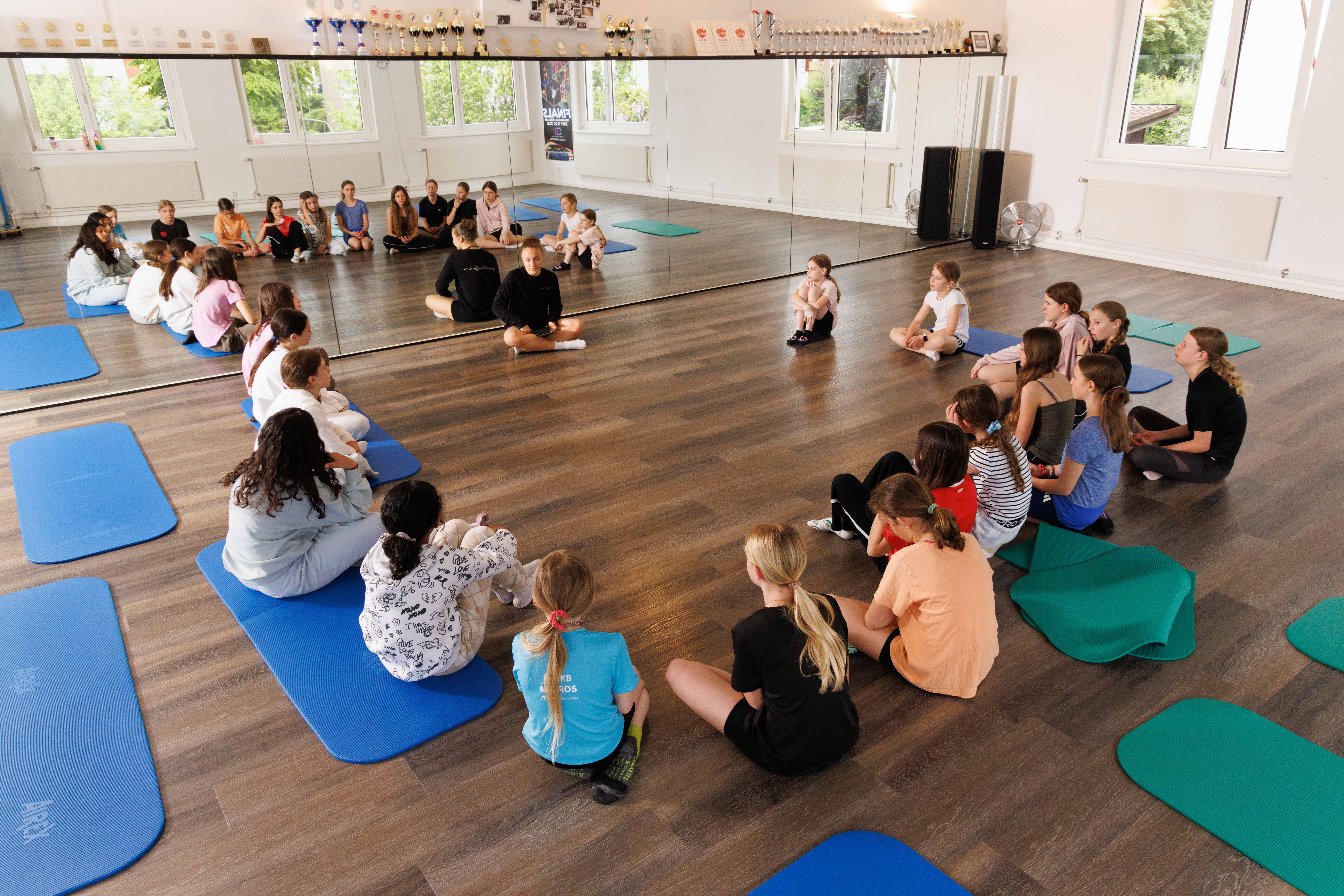 Tanztraining in der accademia balladyum in Solothurn