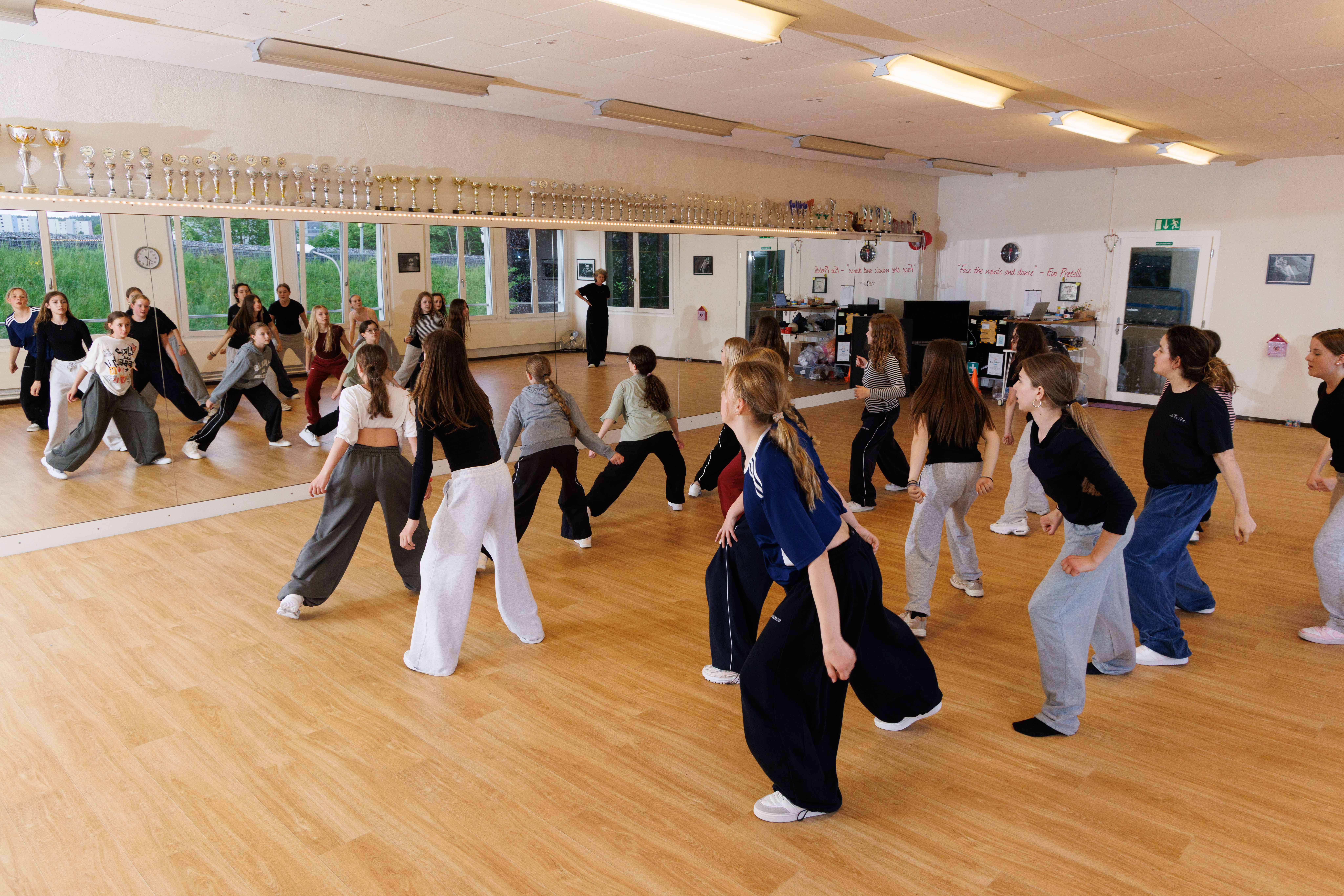 Tanztraining in der accademia balladyum in Solothurn