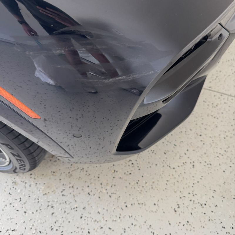 Before mobile auto body repair by Paint N Go
