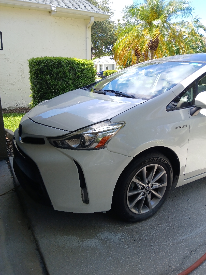 front bumper corner after repair in Lutz