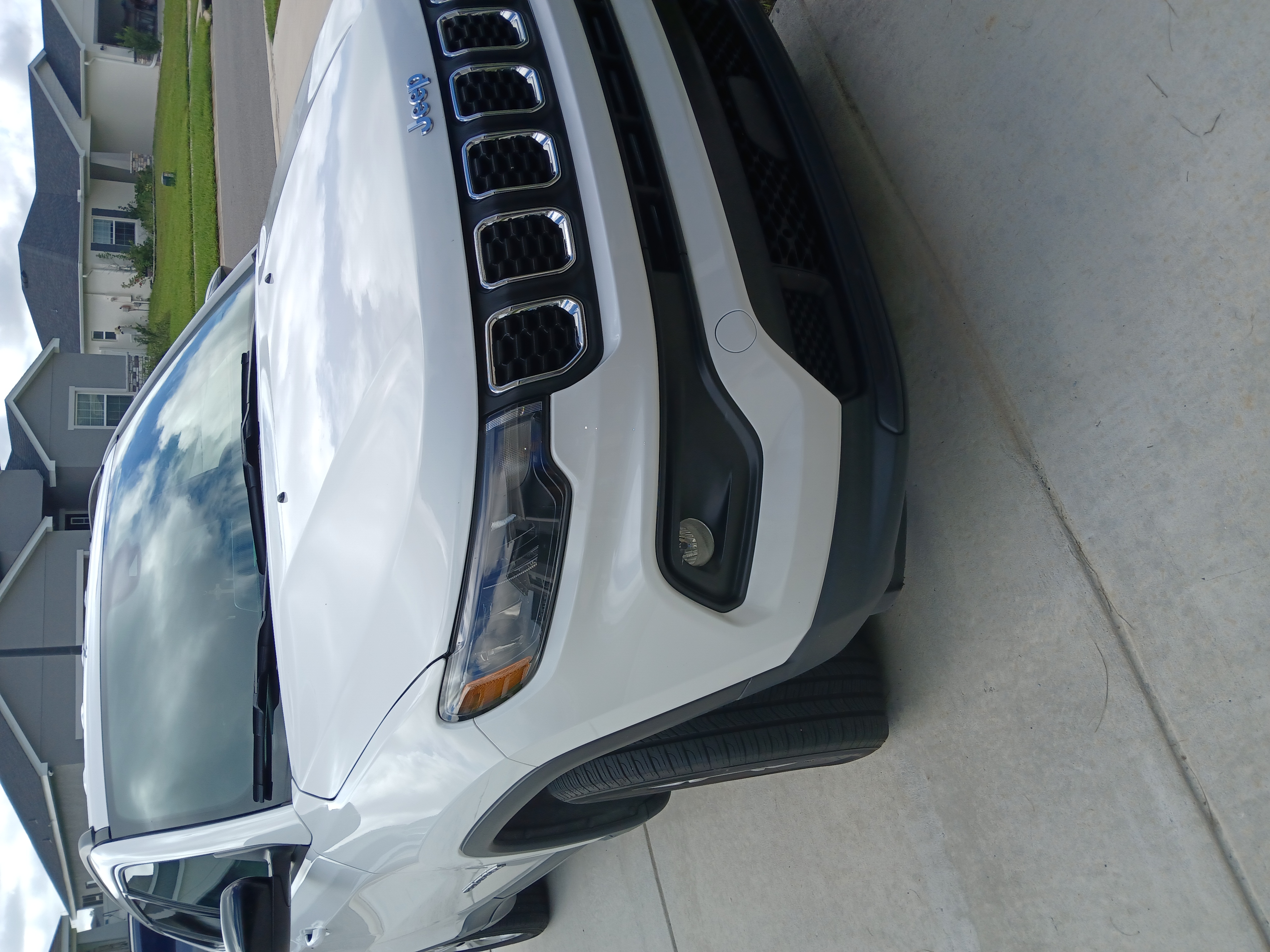 front bumper corner after repair in Zephyrhills