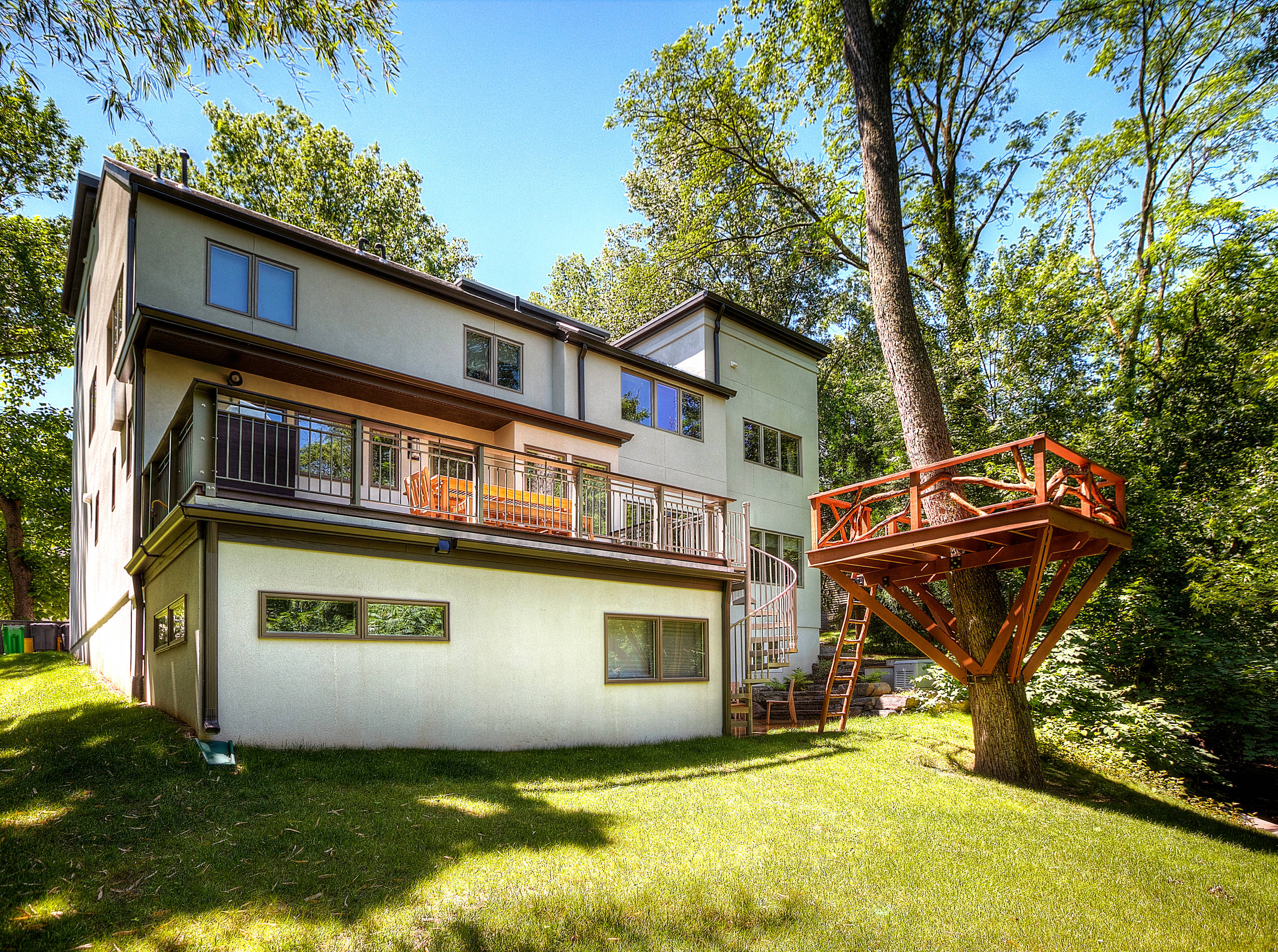 Rear exterior