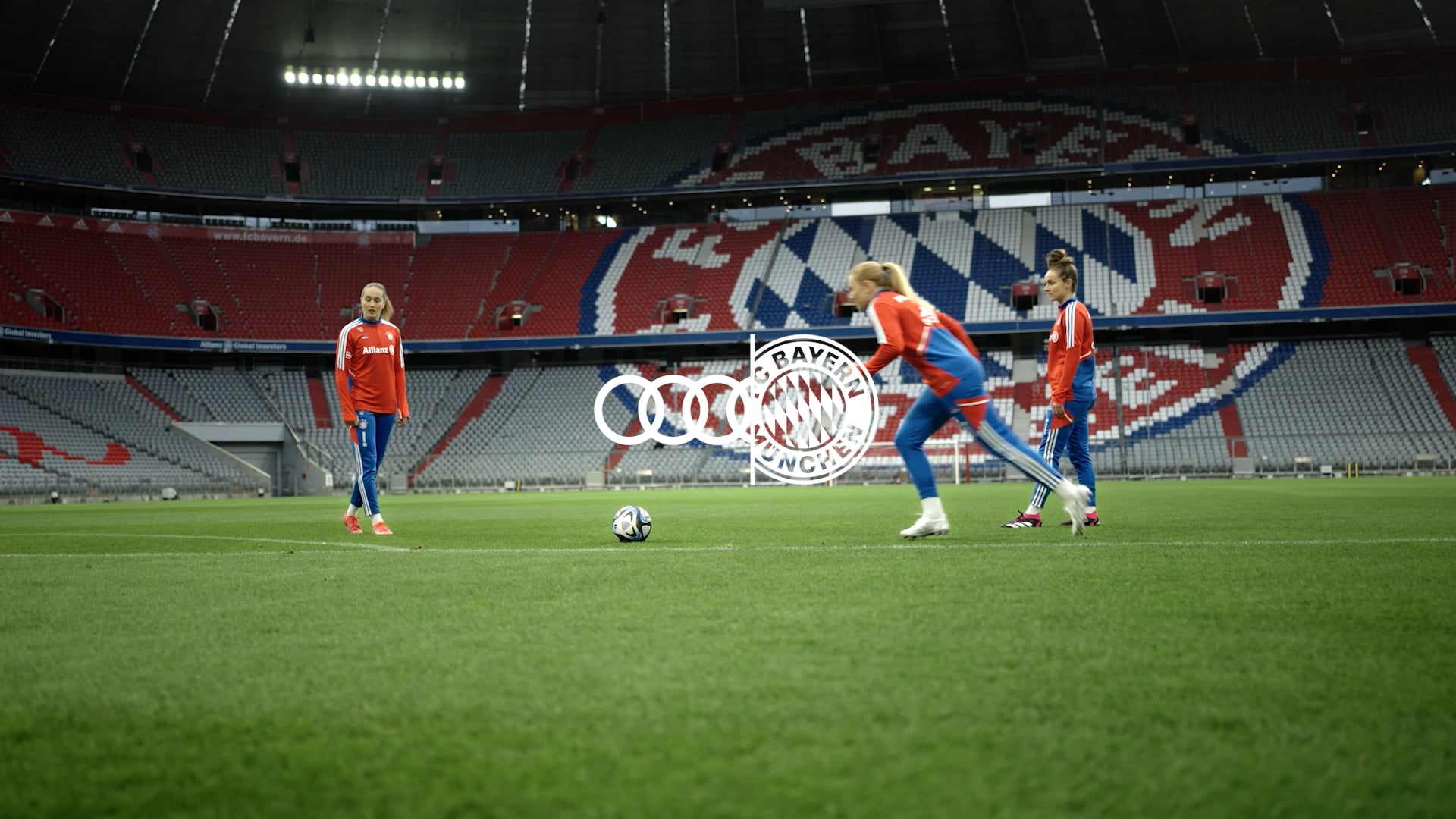 Audi x FCB "Werde 12te Frau"