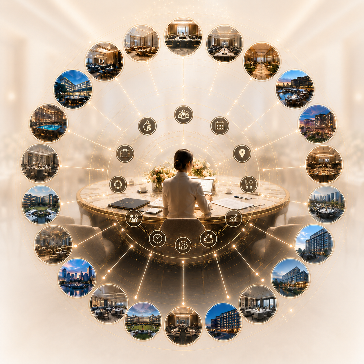 Luxury hotel venue curated for meeting planners