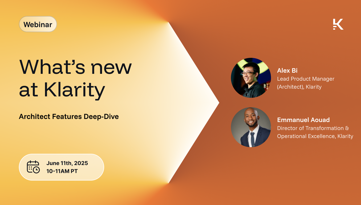What's New at Klarity: Architect features Deep-Dive