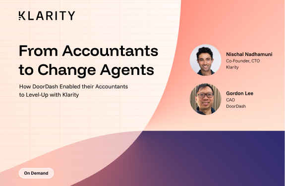 From Accountants to Change Agents: How DoorDash Enabled their Accountants to Level-Up with Klarity