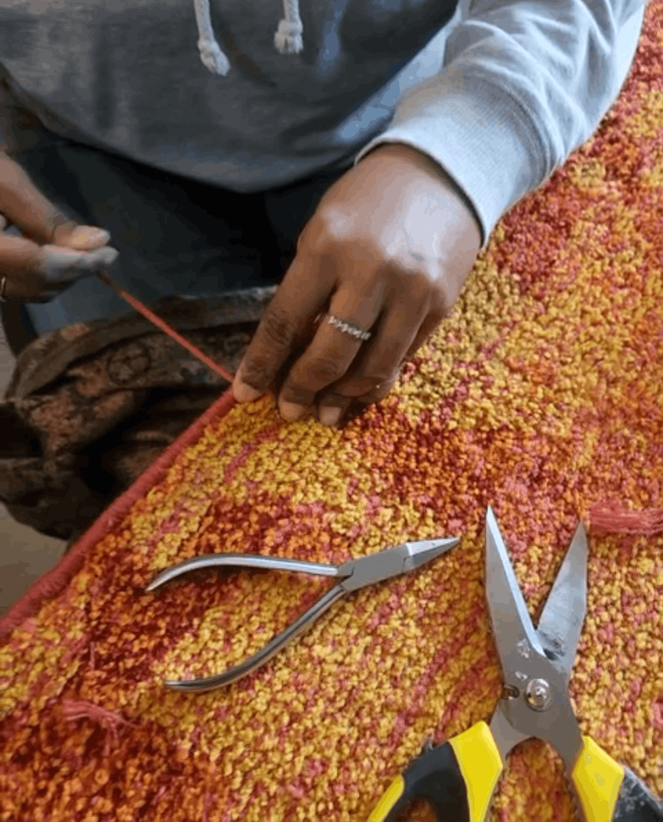 edge and fringe repair by rug refinery 