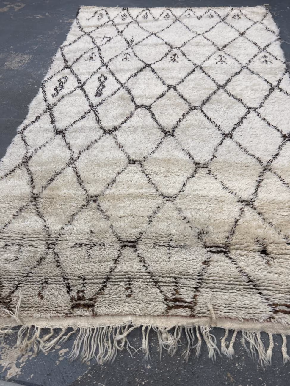 The rug after Rug Refinery's service, showing the finished result