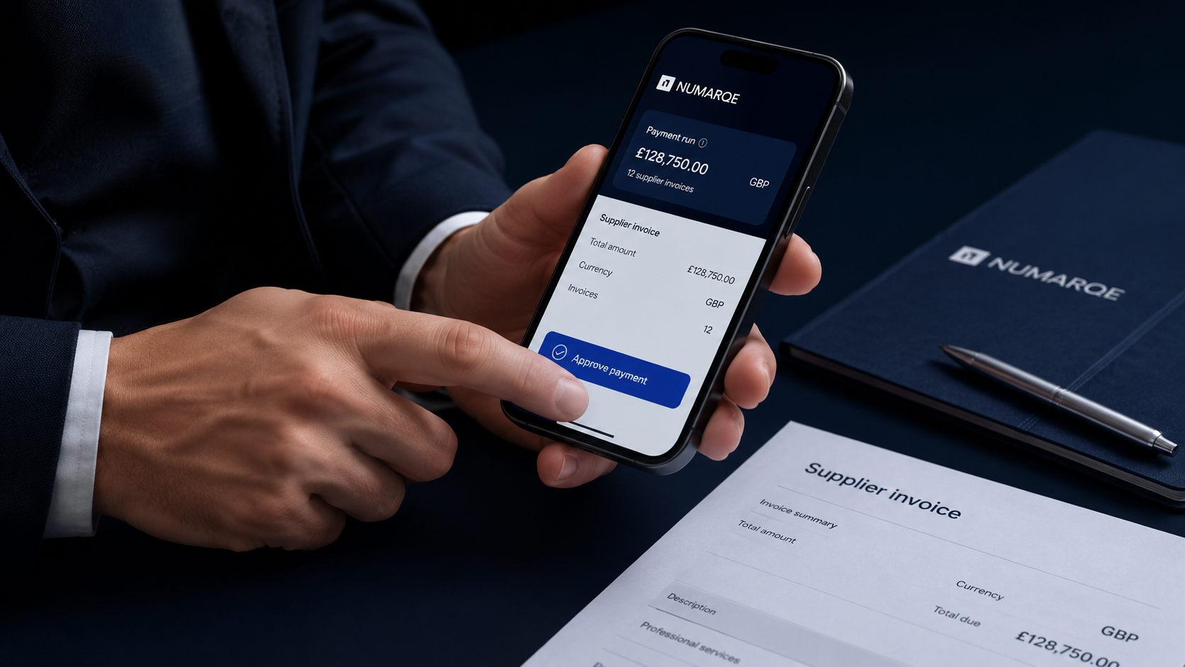 Supplier payments payment run visual