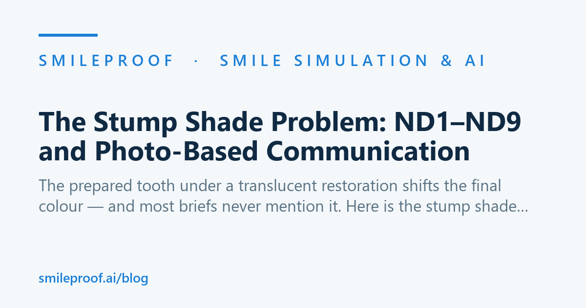 The Stump Shade Problem: ND1–ND9 and Photo-Based Communication — Smileproof