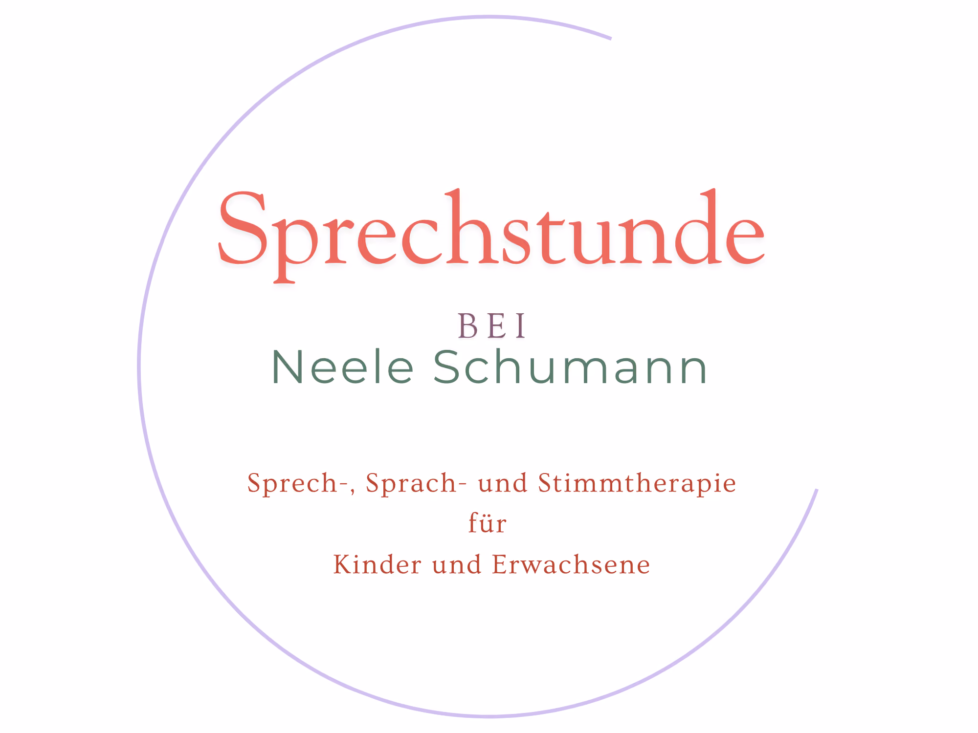 Sprechstunde bei Neele Schumann – Sprech-, Sprach- und Stimmtherapie