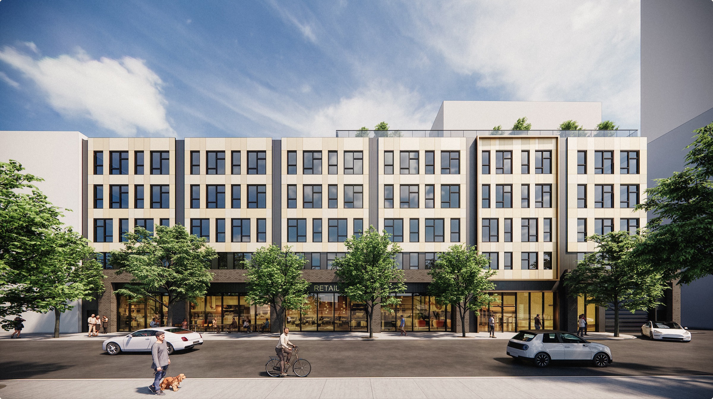 Photograph from the 1529 N Fremont project.